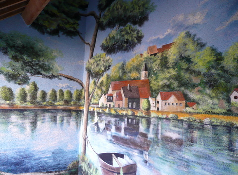 fresque  la Roche